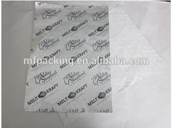 Printed laminate aluminum foil paper sheet for food hamburger sandwich wrapper,food grade foil paper