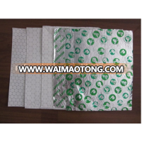 Printed laminate aluminum foil paper sheet for food hamburger sandwich wrapper,food paper aluminium foil